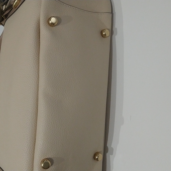 Coach Alana Pebbled Leather Colorblock Tote Bag - Picture 9 of 13